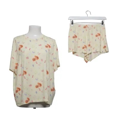 Pyjamasz (Gul, Flerfarvet) fra Djerf Avenue Elastan, Lyocell