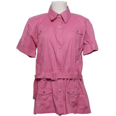 Shirt dress (Pink) from NKD Cotton, Elastane