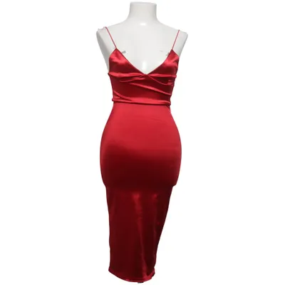 Robe (Rouge) de Rebecca Stella Coton, Élasthane