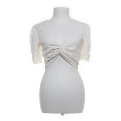 Crop top (PGFELINE S/S KNOT DETAIL TOP JRS) fra Pigalle Elastan, Polyester
