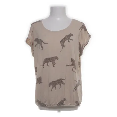 T-shirt (Beige) från Lascana Polyester, Viskos
