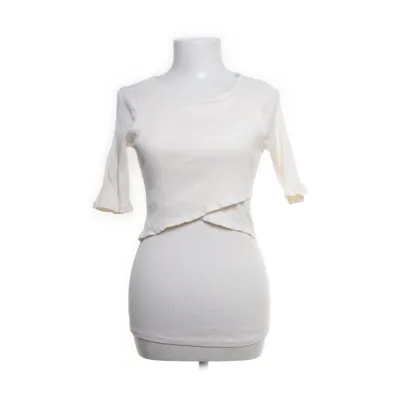 Top (Beige) fra H&M Mama Bomuld, Elastan