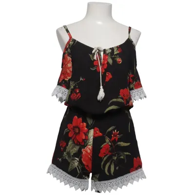 Jumpsuit (Black, Red, Green) from Viola Moda Elastane, Polyester