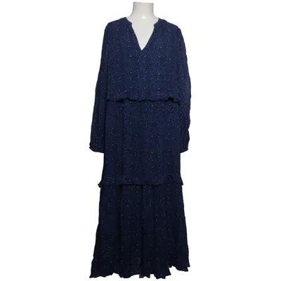 Maxikjole (Blå, Sort, Hvid) fra Indiska Viscose