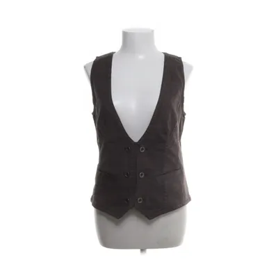 Vest (Brun, Flerfarvet) fra Tom Tailor Bomuld, Elastan