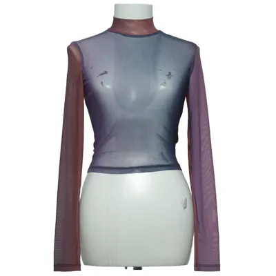 Top (Purple, Brown, Multicolored) from Pull & Bear