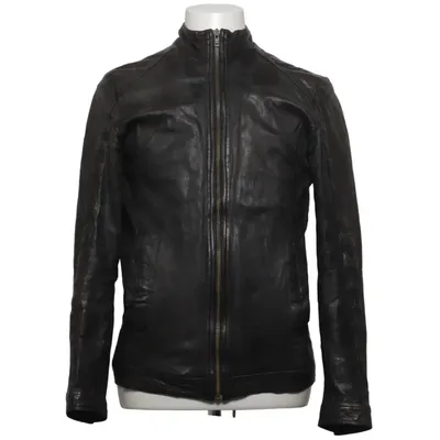 Leather jacket (Black) from RVLT Revolution Cotton, Leather, Polyester