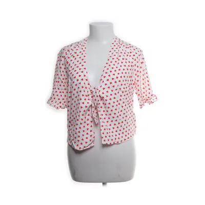 Wrap top (White, Red) from Zara Accessories Viscose