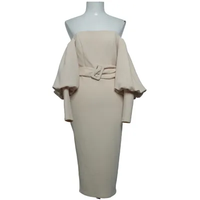 Robe (Beige) de ASOS Élasthane, Polyester