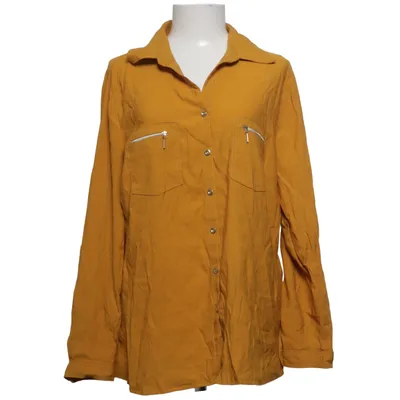 Shirt (Geel) van Canda Premium Polyester, Viscose