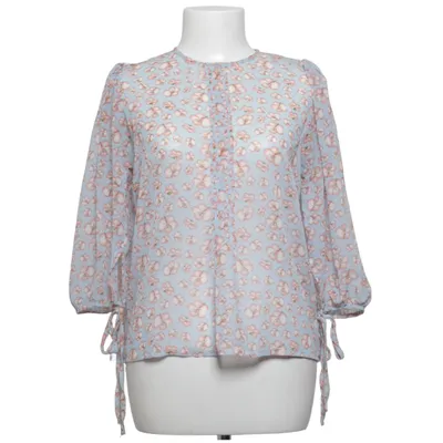 Bluse (Blå, Flerfarvet) fra Line of Oslo Polyester