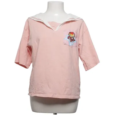 T-shirt (Pink, Hvid) fra Marvel