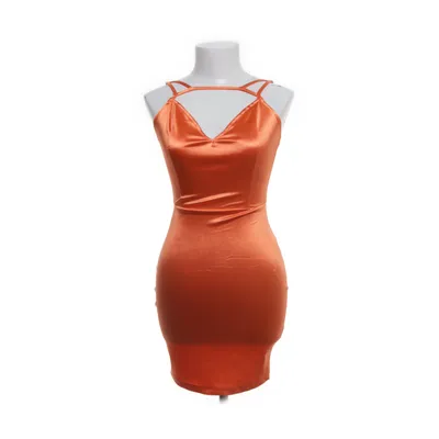 Dress (Orange) from Katch Me Polyester