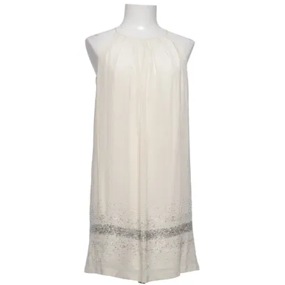 Kjole (Beige) fra Mango Suit Polyester, Silke