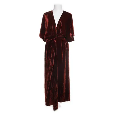 Wrap dress (Brown) from Masscob Silk, Viscose