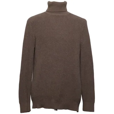 Turtleneck (Brown) from H&M Man Cotton, Polyester