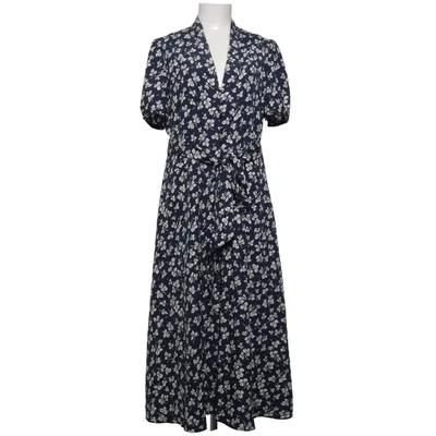 Omlottklänning (Blå, Vit) från Lauren Ralph Lauren Återvunnen polyester