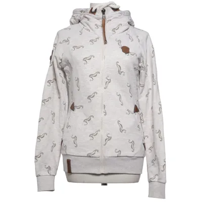 Sweat à capuche (Beige, Multicolore) de Naketano Coton, Polyester