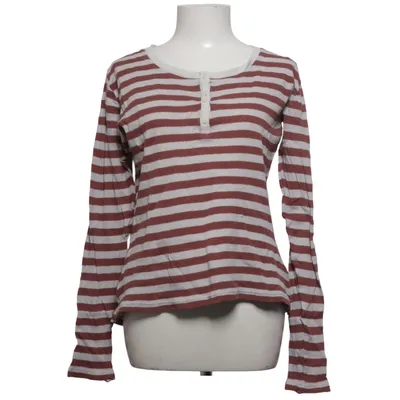 Long sleeve T-shirt (Red, White) from Hessnatur Organic cotton