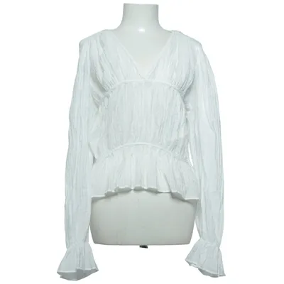 Blouse (Blanc) de Gina Tricot Polyamide, Viscose