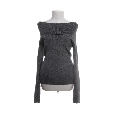 Polotröja (Grå, Silverfärgad) från Bik Bok Nylon, Viskos
