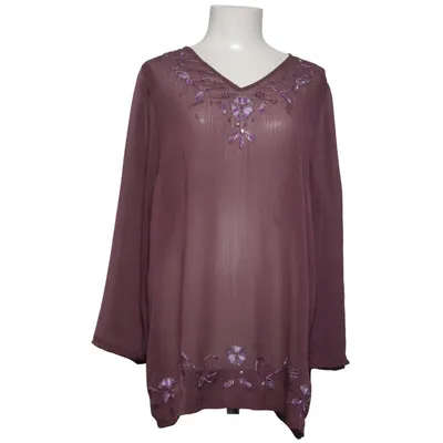 Blouse (Purple) from Casual Woman Polyester