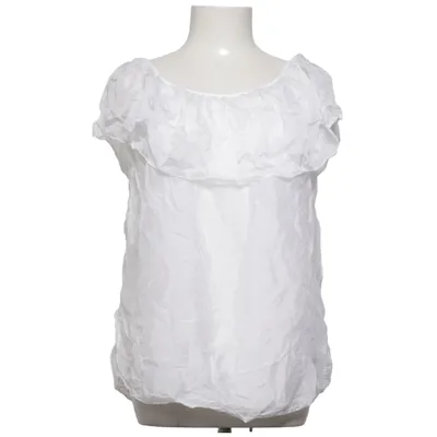 Top (Wit) van Made in italy Elastaan, Zijde, Viscose