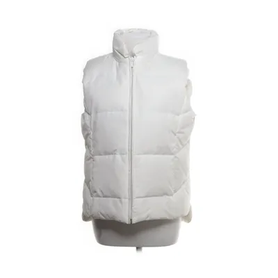Down vest (White) from Larose Polyester, Down