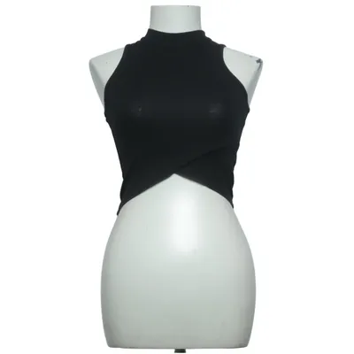 Crop top (Black) from Terranova Cotton, Elastane