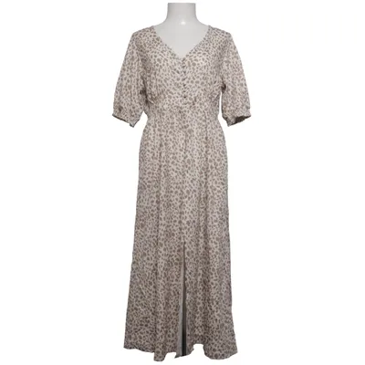 Maxi jurk (Beige, Wit) van Pernilla Wahlgren Polyester