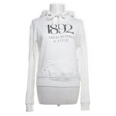 Capuchon sweater (Wit) van Abercrombie & Fitch Katoen, Polyester