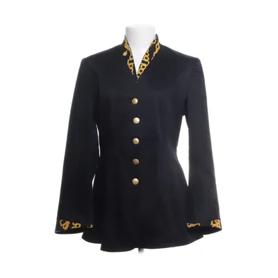 Blazer (Black) from Pompöös Cotton, Elastane, Polyester, Viscose