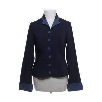 Blazer (Blauw) van Miss Candyfloss Elastaan, Polyamide, Polyester, Viscose