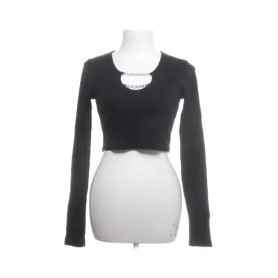 Crop top (Black) from The Ragged Priest Cotton, Elastane