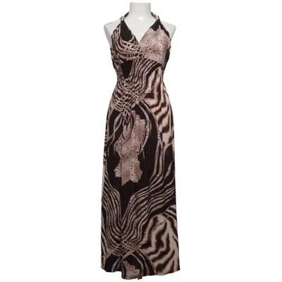 Maxi jurk (Bruin, Beige) van Magnifique Katoen, Polyester
