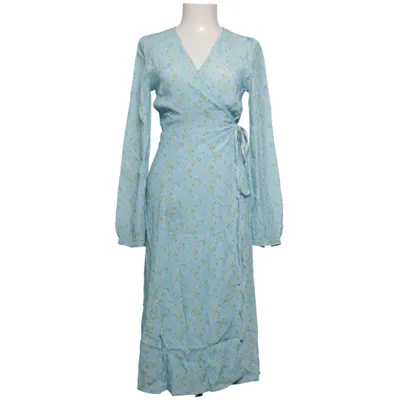 Wikkeljurk (Blauw, Meerkleurig) van Butter & Hazel Viscose