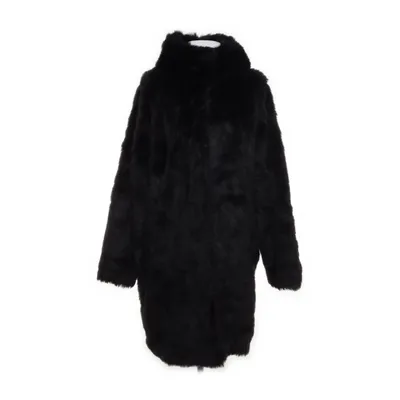 Winter coat (Black) from Monki Acrylic, Polyester