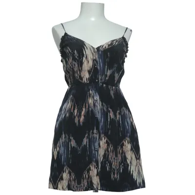 Dress (Black, Multicolored) from Ecote Polyamide, Silk