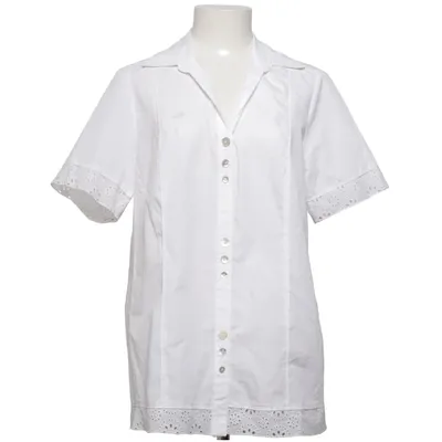 Short sleeve shirt (White) from NABER Collection Cotton, Polyester