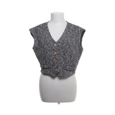 Vest (Black, White) from Wit Boy Acrylic, Cotton