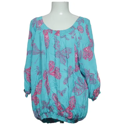 Blouse (Blauw, Roze, Meerkleurig) van Lingon & Blåbär Viscose