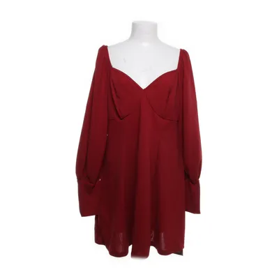 Klänning (Röd) från Shein Curve Elastan, Polyester