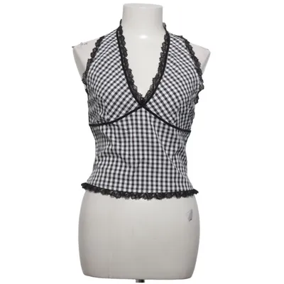 Halter neck top (Black, White) from Cider Elastane, Polyester