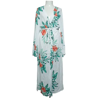 Kimono (Wit, Groen, Rood) van Charlotte Russe Viscose