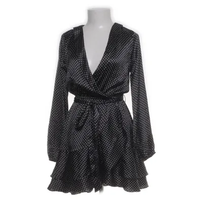 Omlottklänning (Svart, Vit) från Influence Polyester