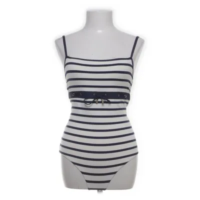 Swimsuit (White, Blue) from Marie Jo Elastane, Polyamide, Polyester, Polyurethane