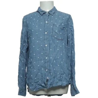 Jeanshemd (Blau, Weiß) von Rails Leinen, Lyocell