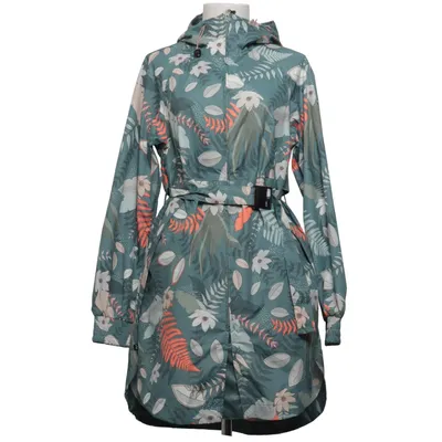 Regnkappa (Grön, Flerfärgad) från Decathlon Polyester, Polyuretan