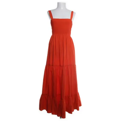 Maxikjole (Rød) fra Zara Bomuld, Polyester