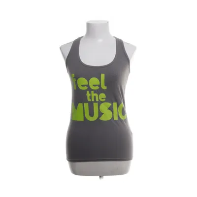 Tank Top (Gray) from Zumba Cotton, Elastane